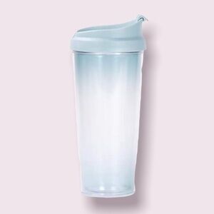 Kate Spade New York Insulated Travel Mug, Tumbler for Coffee/Tea, Blue Ombre